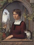 Portrait of the Painter Franz Pforr Friedrich overbeck